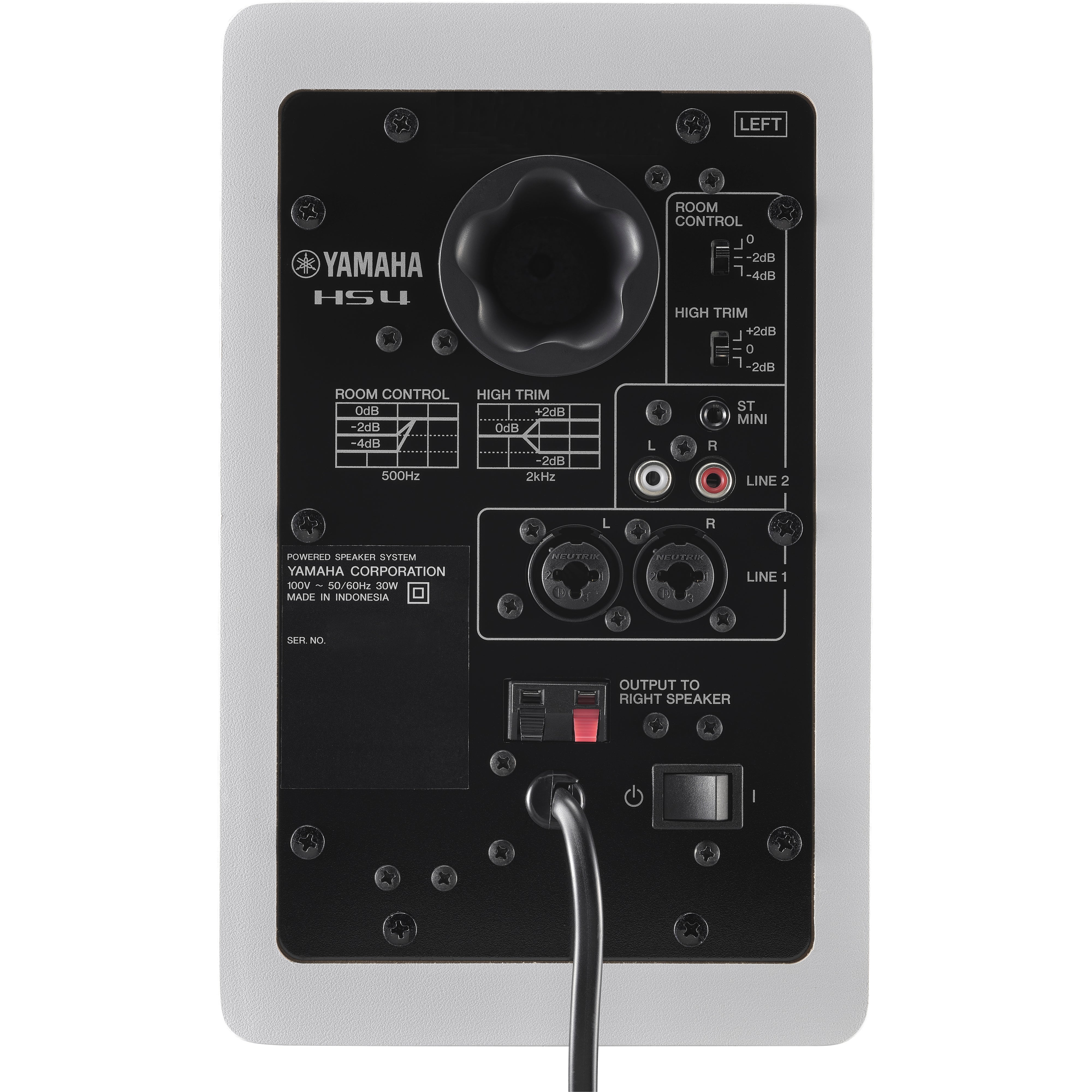 Yamaha HS4 WH 2-weg 4.5 inch studio monitor (set van 2)