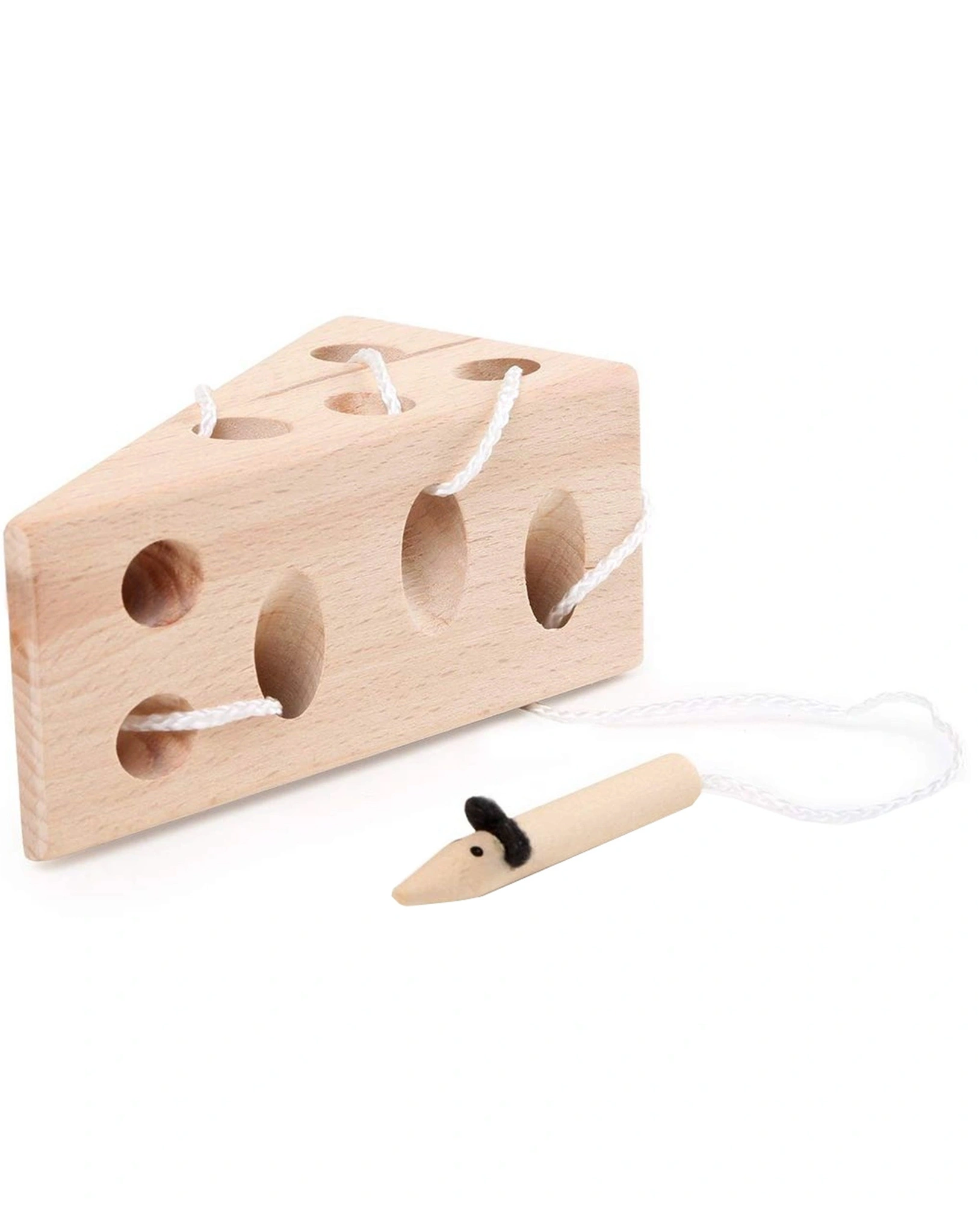 Fädelspiel KÄSE UND MAUS