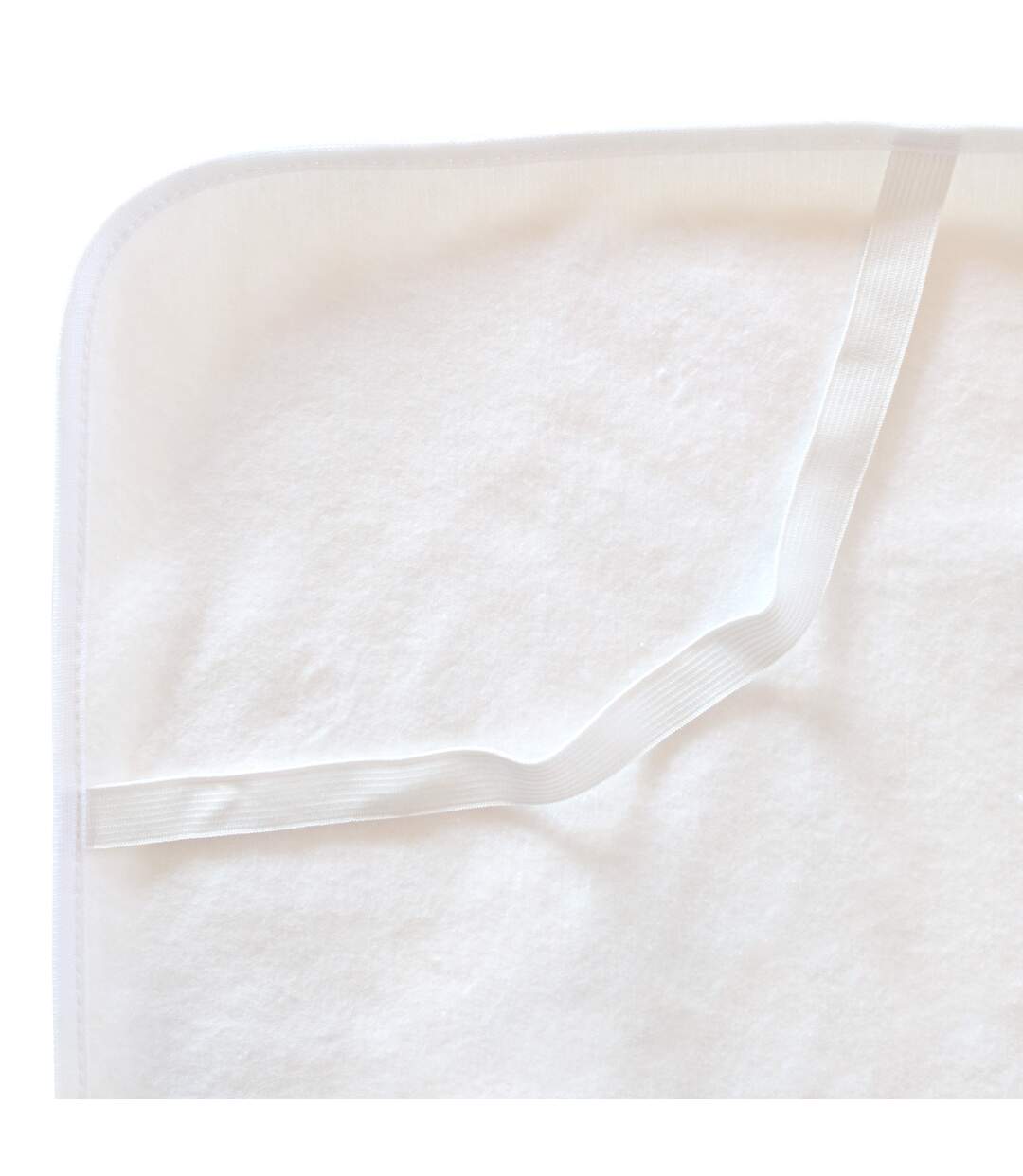 Alèse plate 90x200 cm ACHUA Molleton coton 400g/m2 matelas 15-23cm