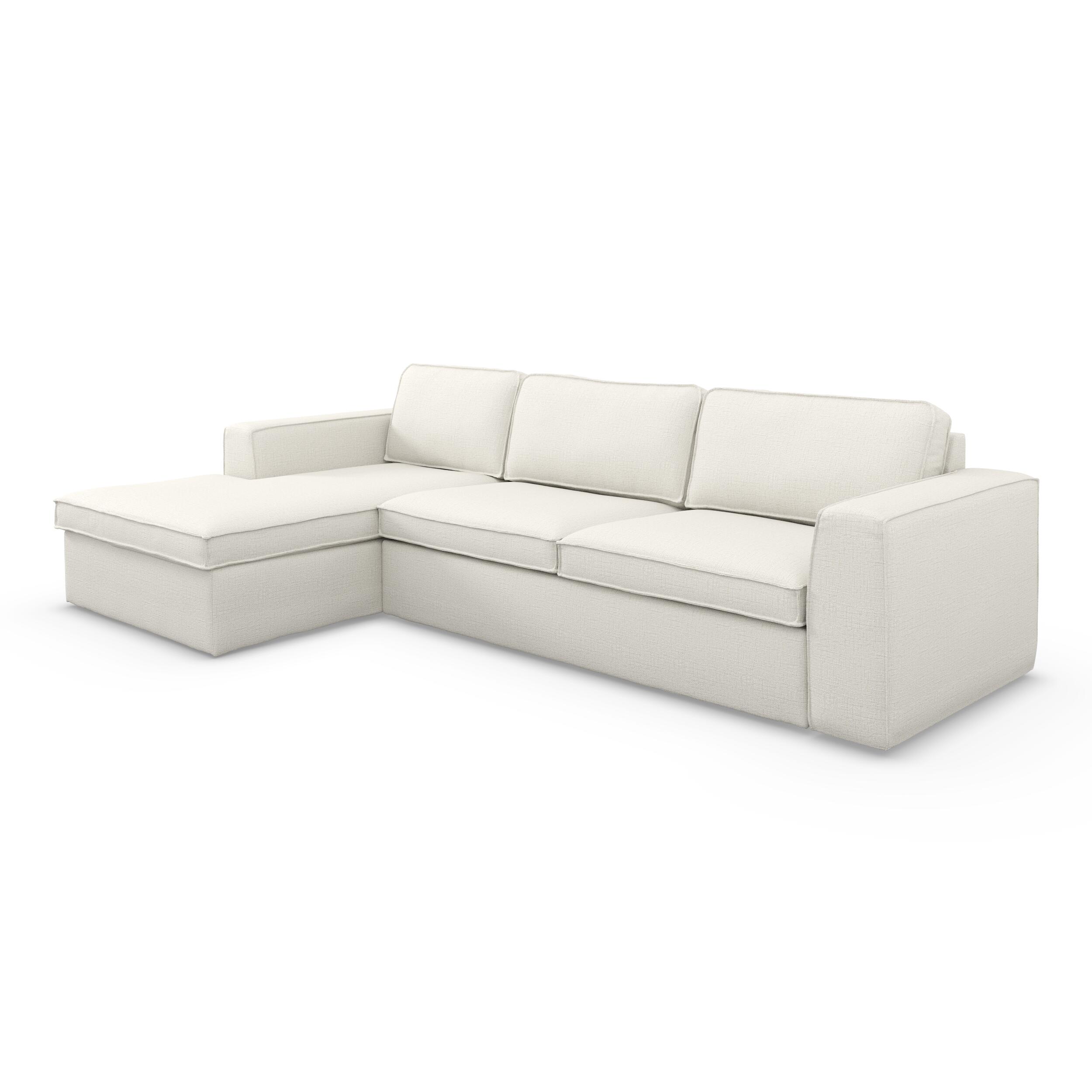 Runar venstrevendt sofa med chaiselong