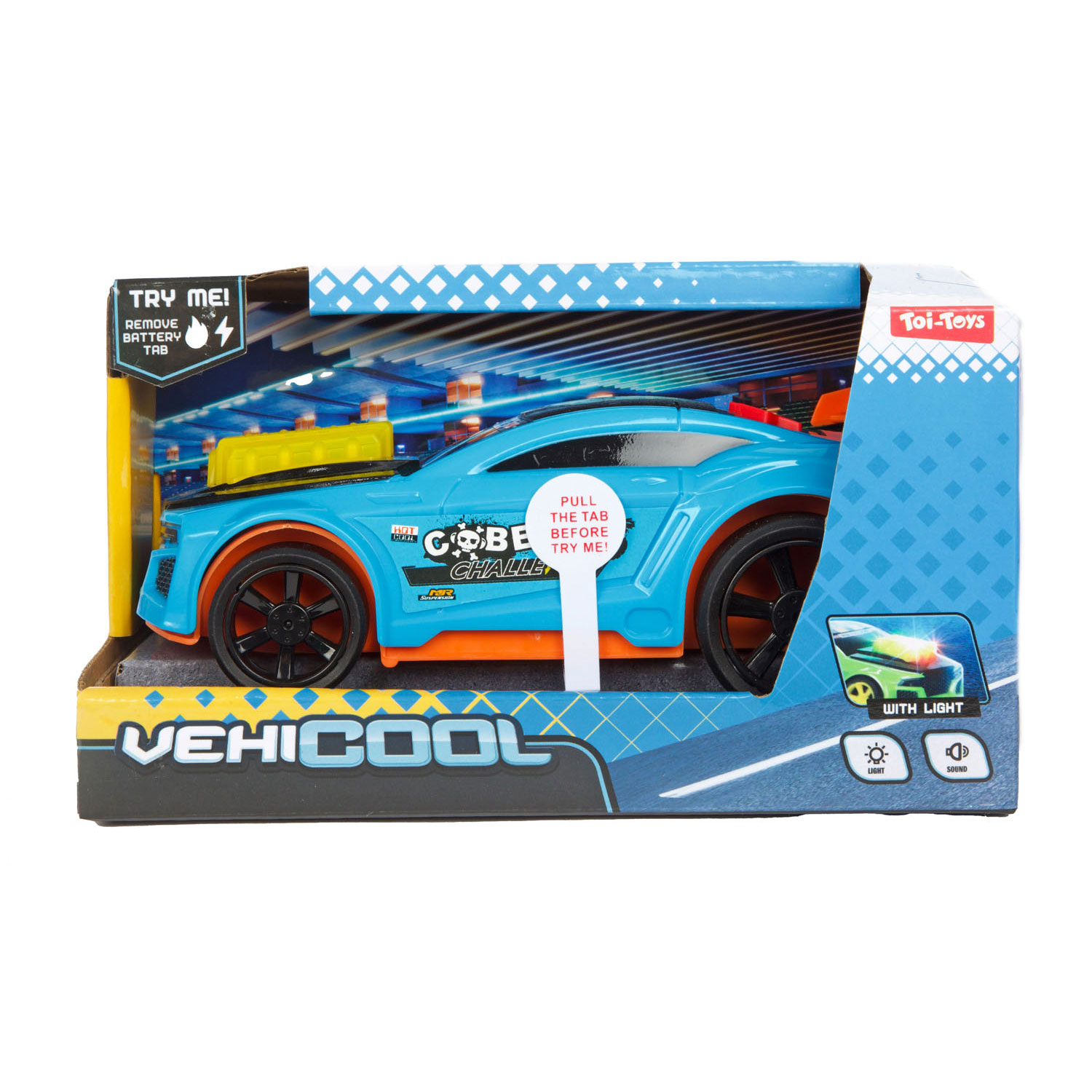 Vehicool Rally Auto met Licht en Geluid