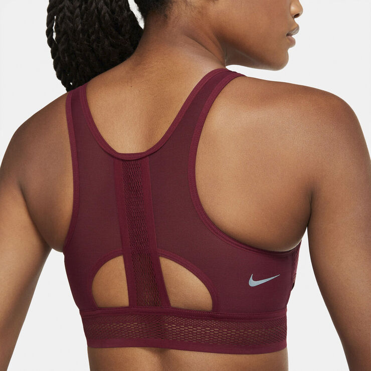 Nike Swoosh Ultrabreathe Medium Support Sports Bh Rød