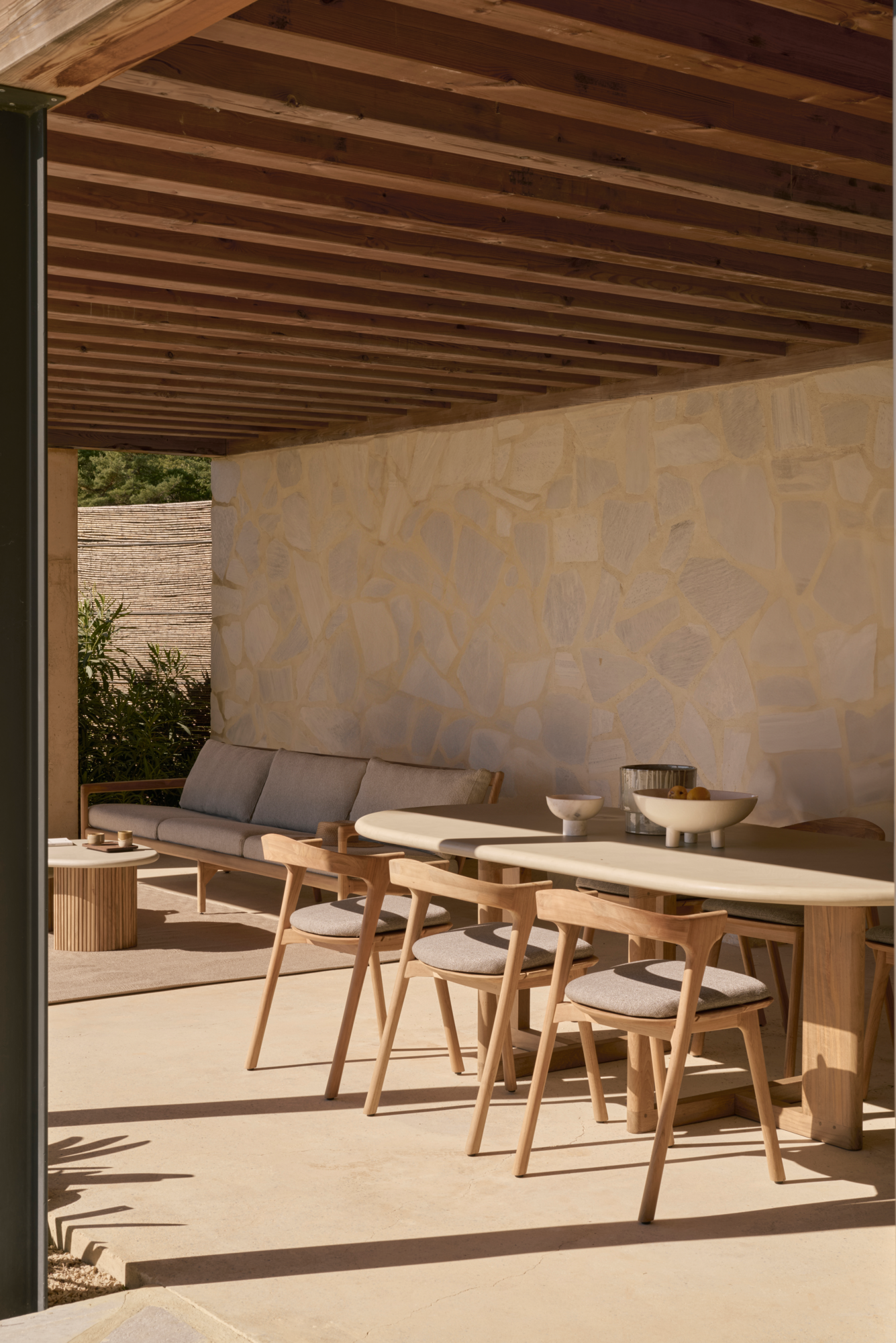 Ethnicraft - Outdoor - Trestle tuintafel - 240