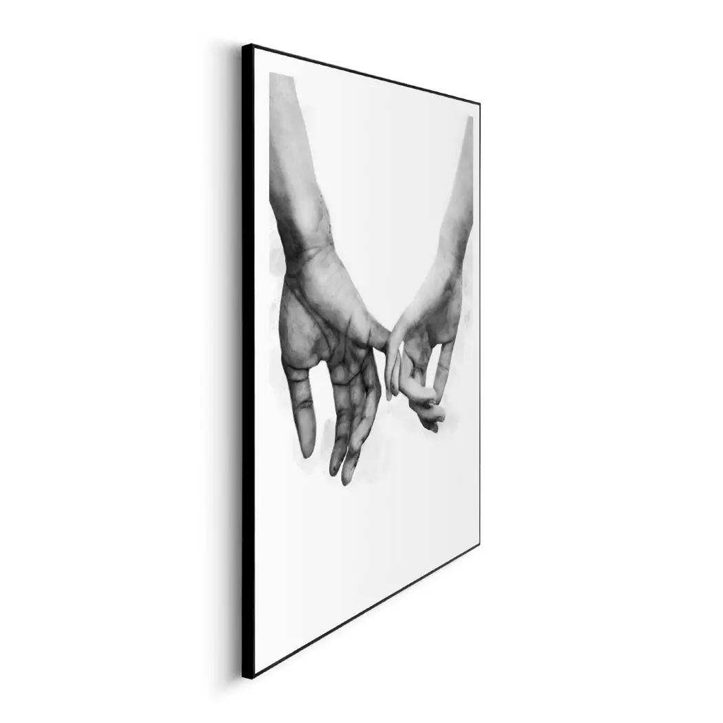 Wandbild 50 x 70 cm Pinkies