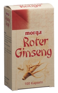 MORGA Roter Ginseng Kapseln, 100 Stück