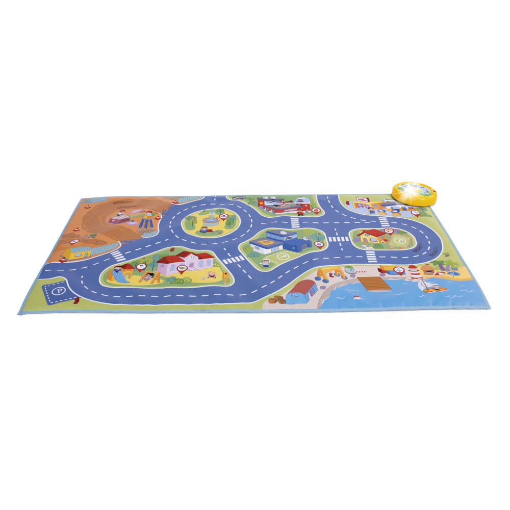 Elektronische City Spielmatte
