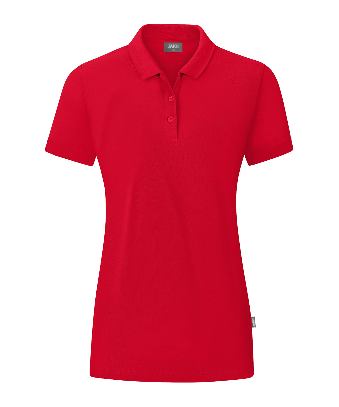 JAKO Organic Poloshirt Damen Rot F100