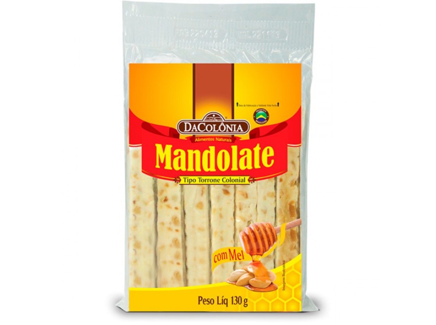 MANDOLATE DACOLÔNIA COM MEL 130G