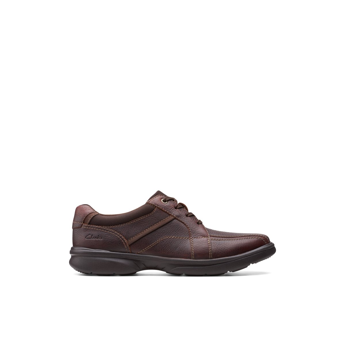 CLARKS-Brdleywalk-w-Chaussures décontractées - Talon plat - Marron Moyen