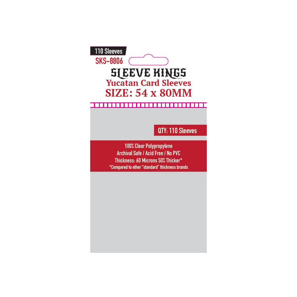 Sleeve Kings - Yucatan - 54x80mm - 110p