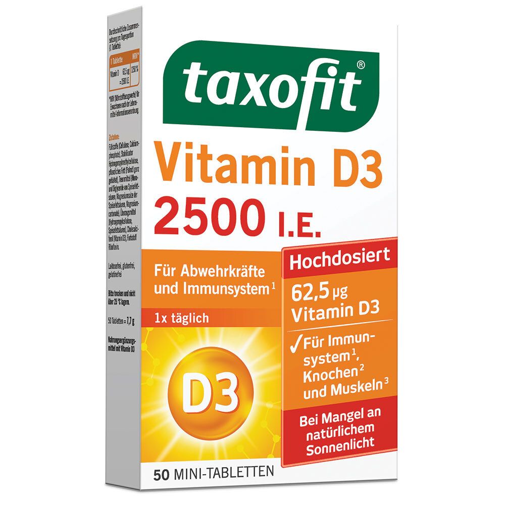 taxofit® Vitamin D3 2500 I.E.