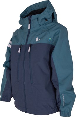 Lindberg Lingbo Skalljakke, Turquoise/Navy