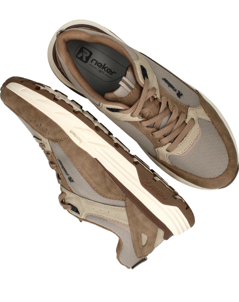 Rieker Sport Sneakers Beige Heren