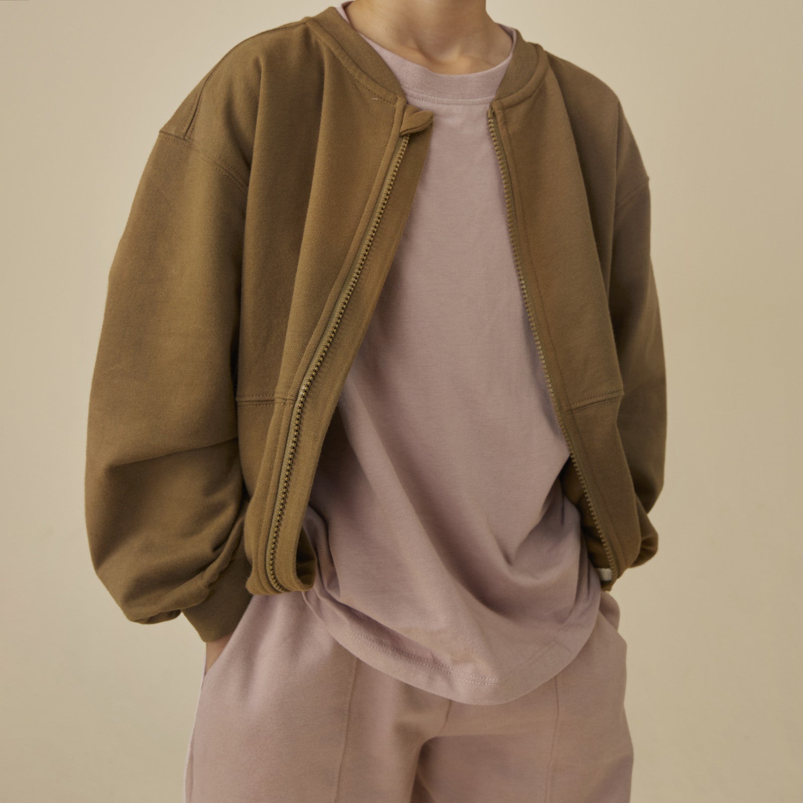 Sweatshirt Bomber Woody