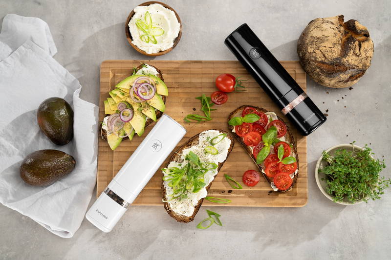 ZWILLING ENFINIGY BLACK Elektrische Pfeffer- und Salzmühle