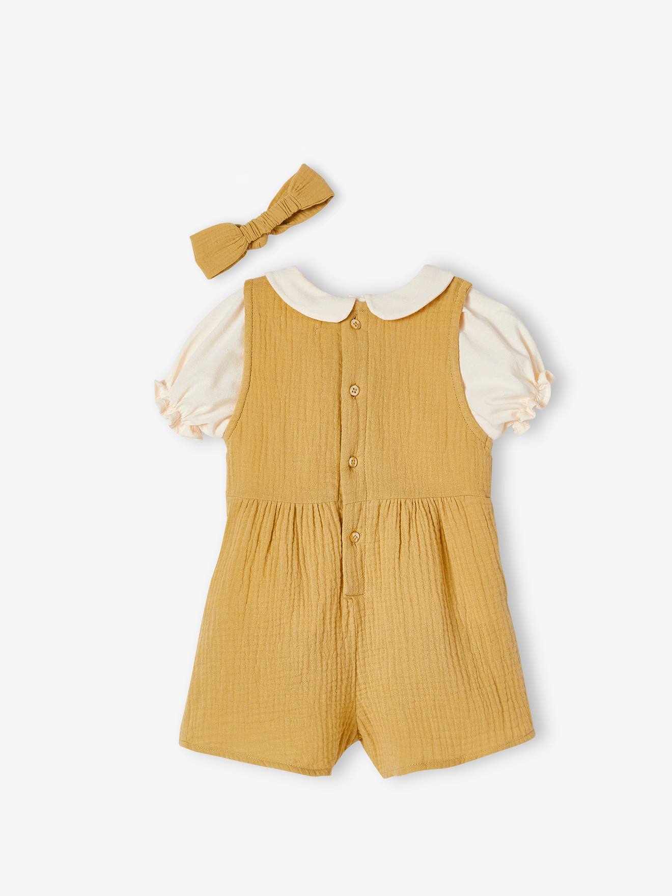 Conjunto de bebê personalizável de 3 peças