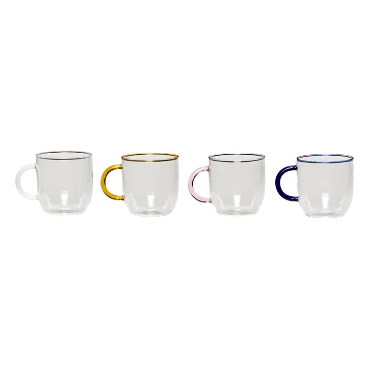 Hübsch Tasses en verre - Set de 4