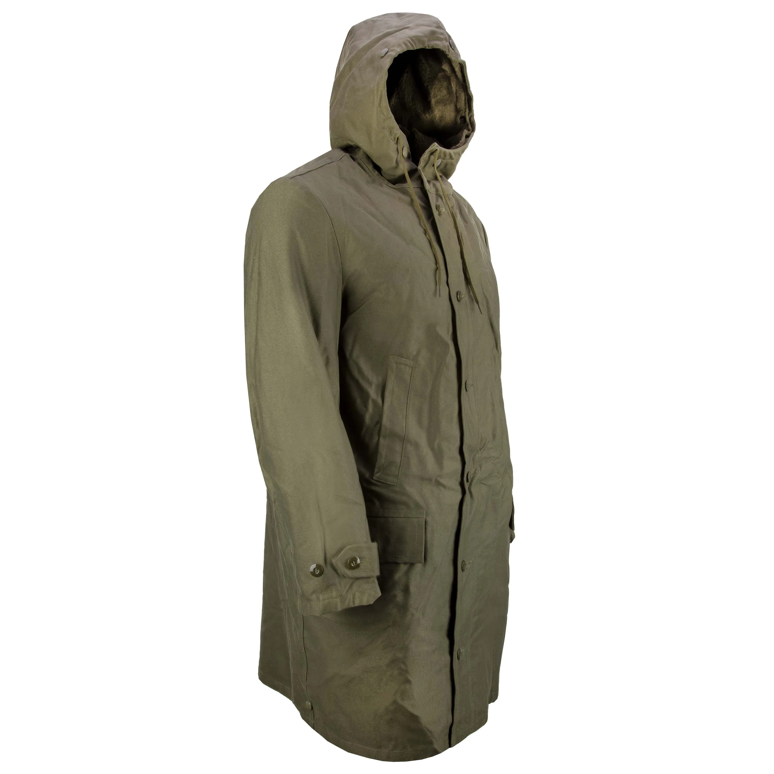 Bundeswehr Original -  BW Parka Lang mit Futter TL oliv neuwertig