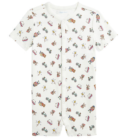 Polo Ralph Lauren Sommeranzug - Weiß m. Print