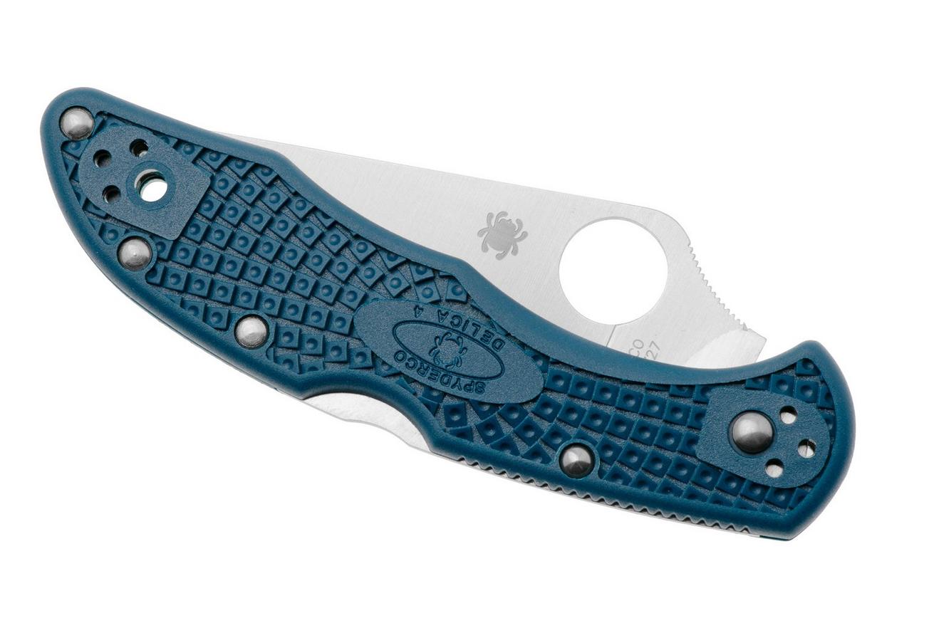 Spyderco Delica 4 CPM SPY27 C11PCBL Cobalt Blue FRN zakmes