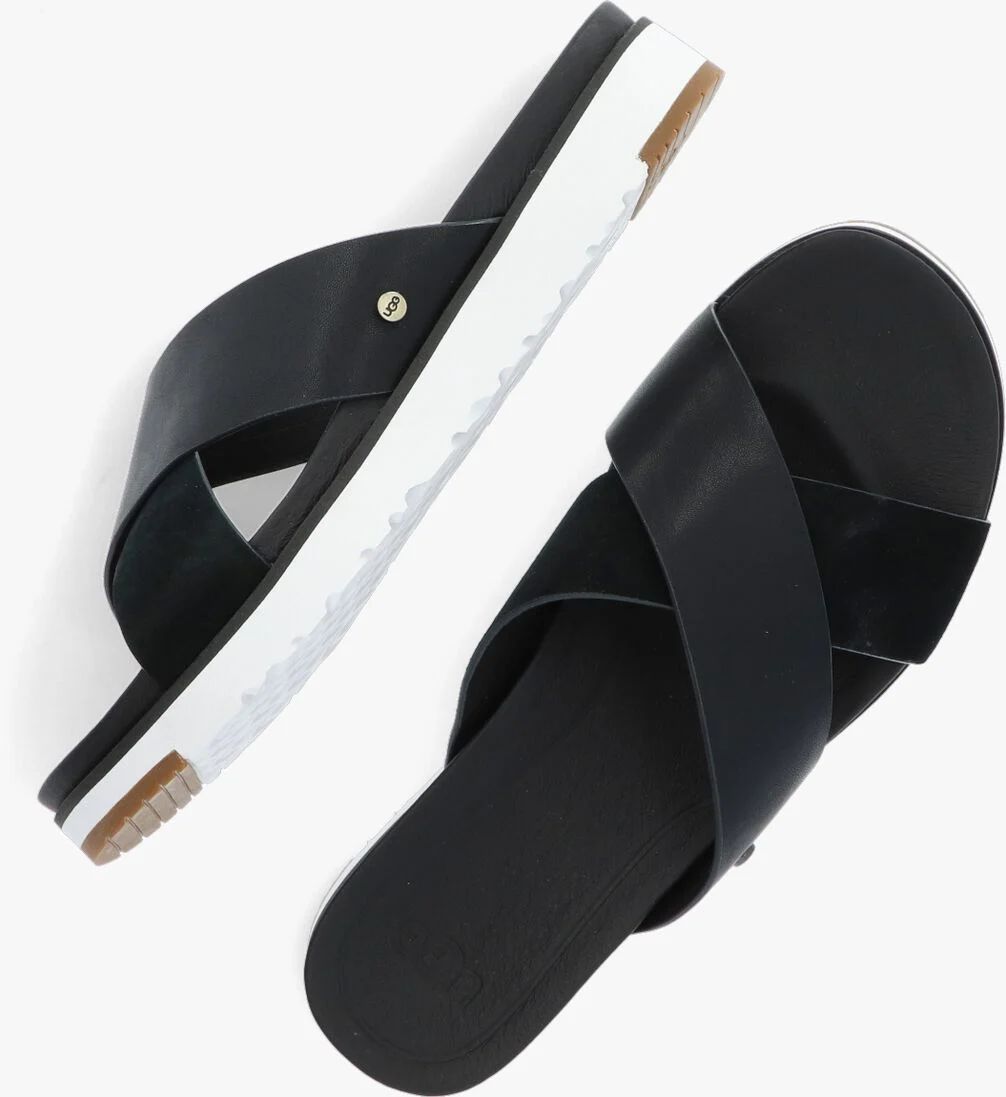 UGG zwarte ugg slippers w kari slide