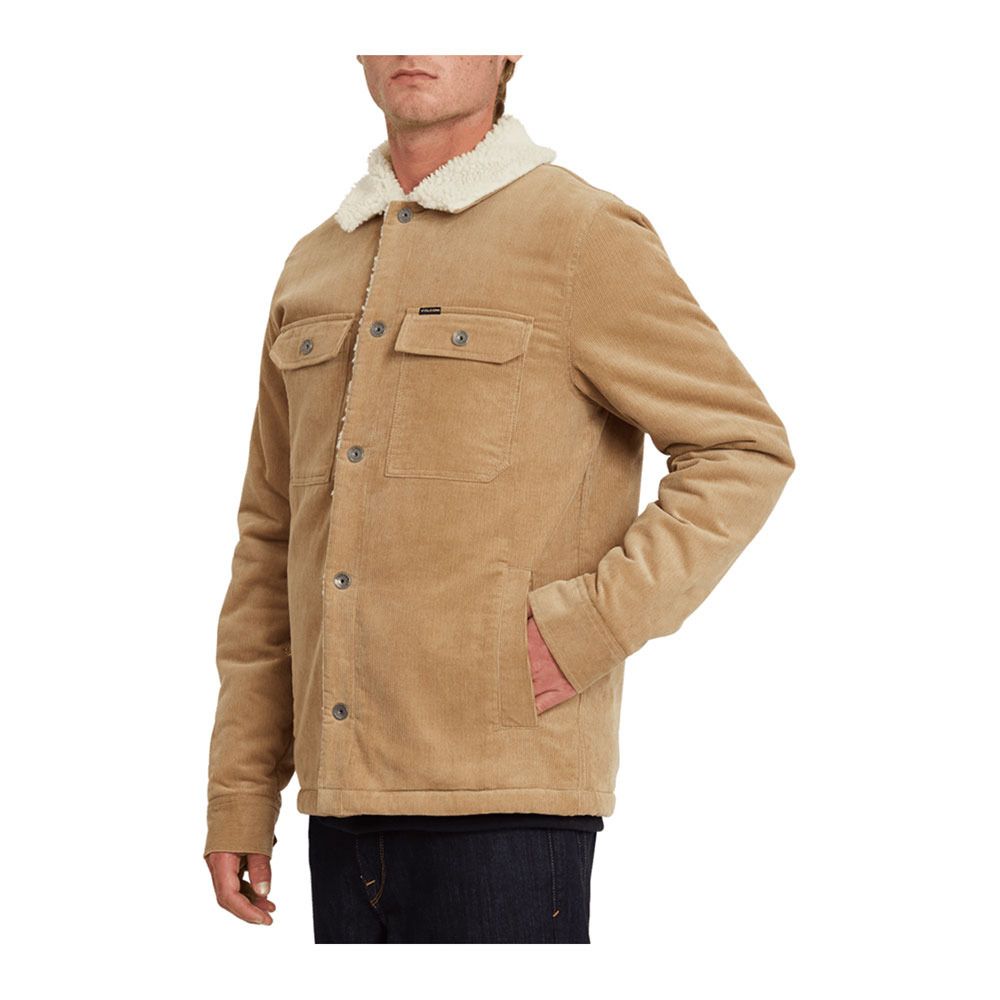 Volcom KEATON - Veste Homme dark khaki