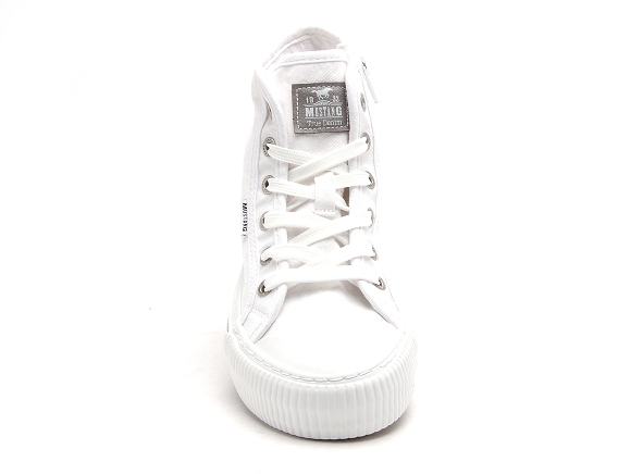 Mustang boots bottine femme 1420502 blanc