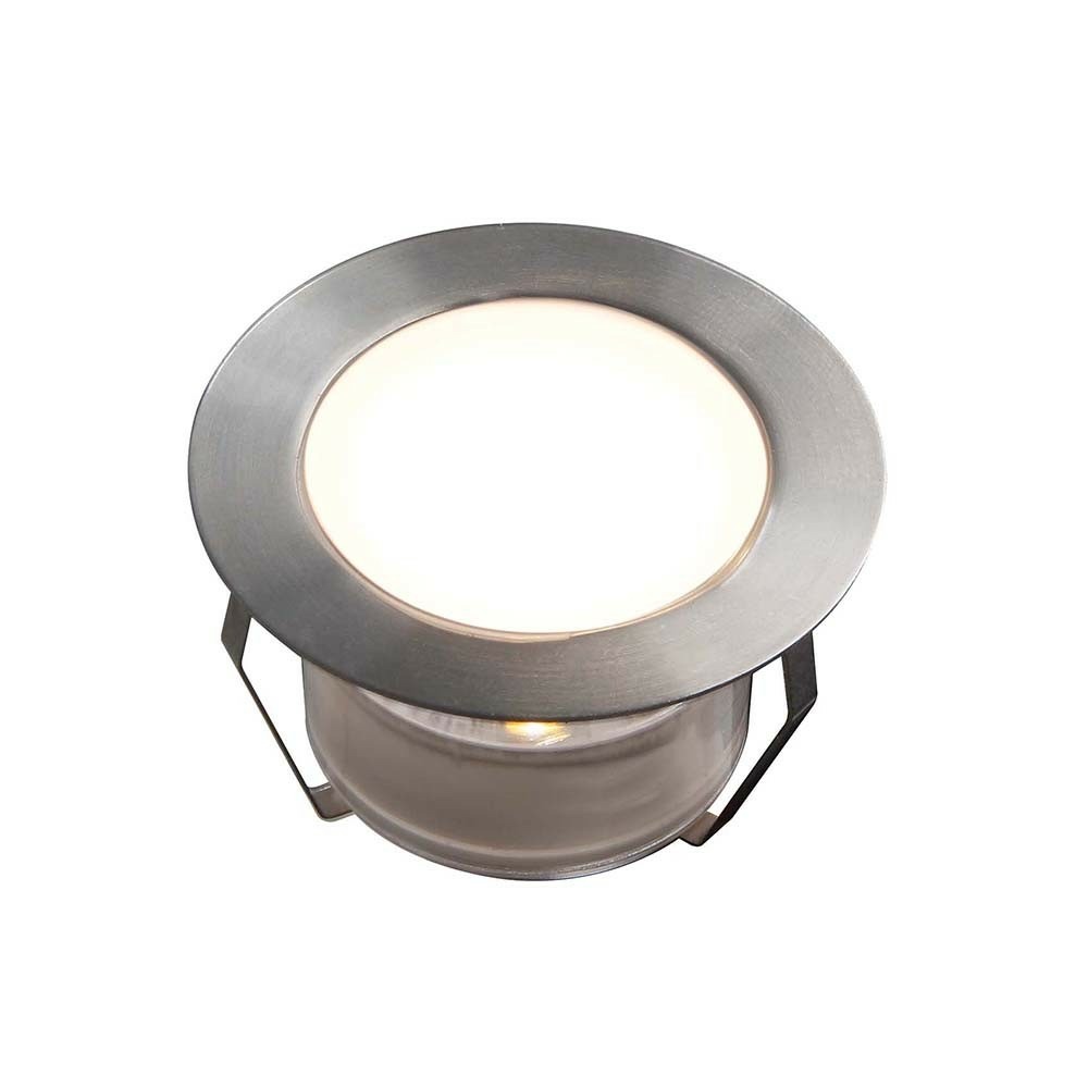 10 spots led à encastrer - blanc chaud - transformateur 30w - sofia - ø45mm - ø perçage 31mm - plug & play - dimmable