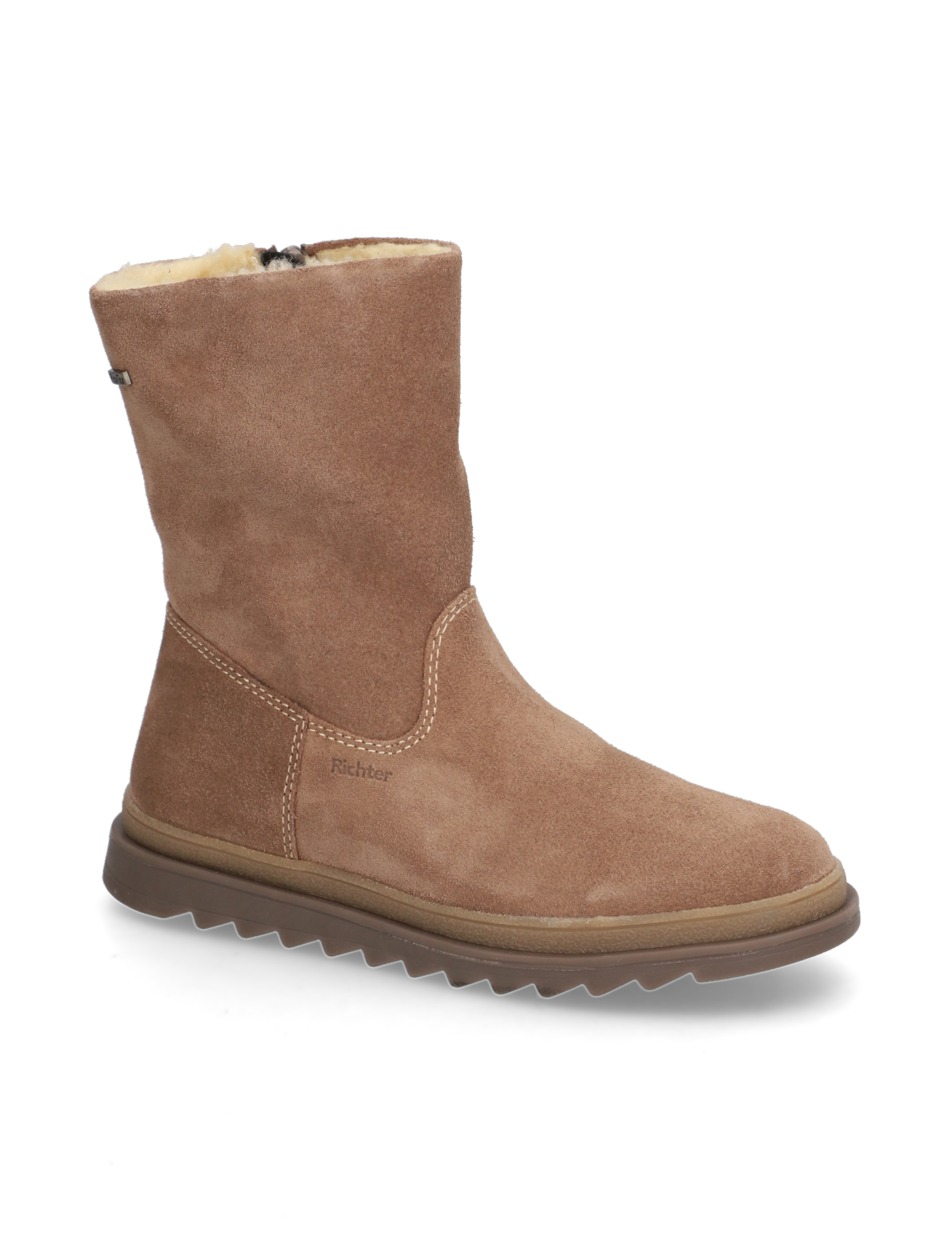 Veloursleder Stiefelette