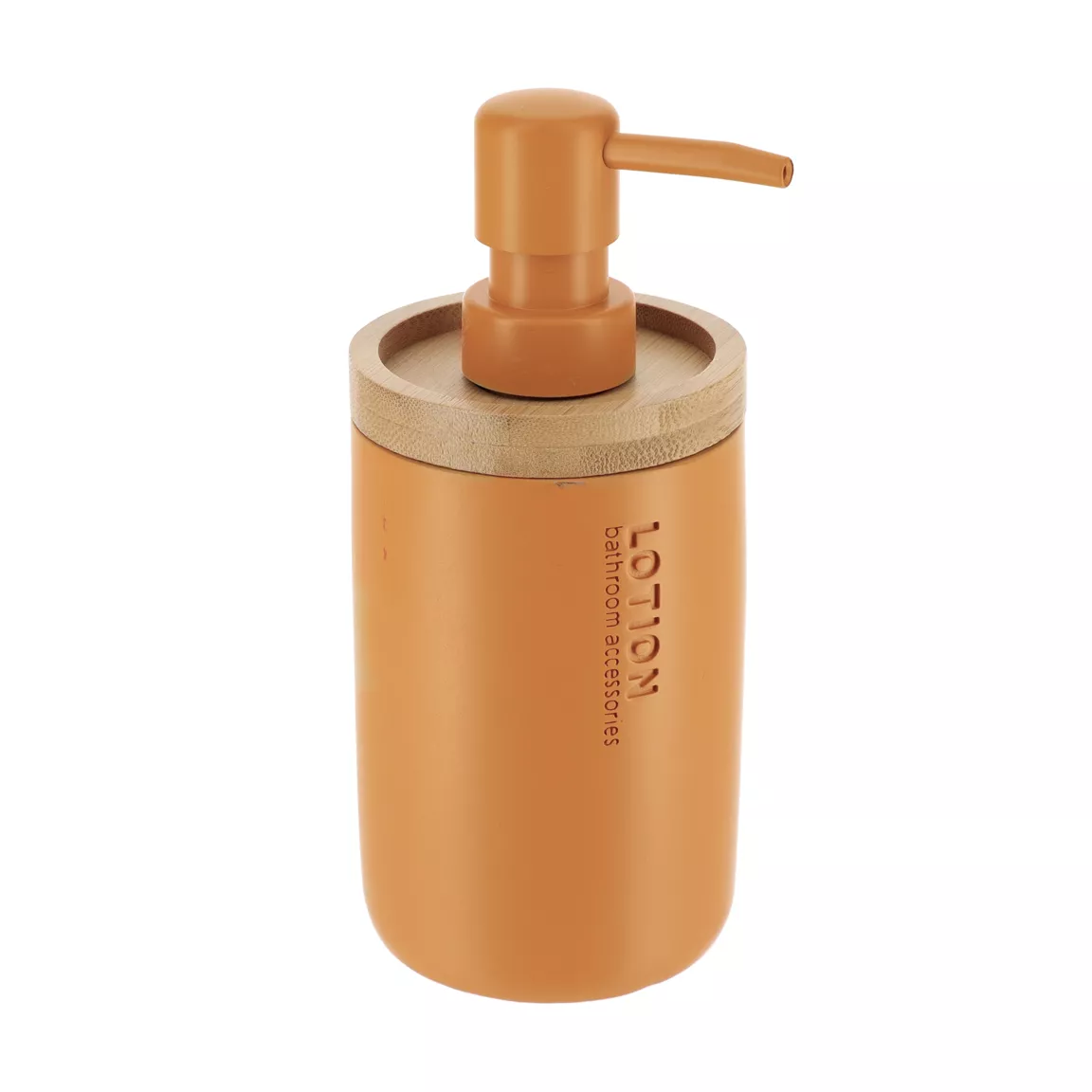 Set d'accessoires salle de bain Purebamboo Jaune moutarde