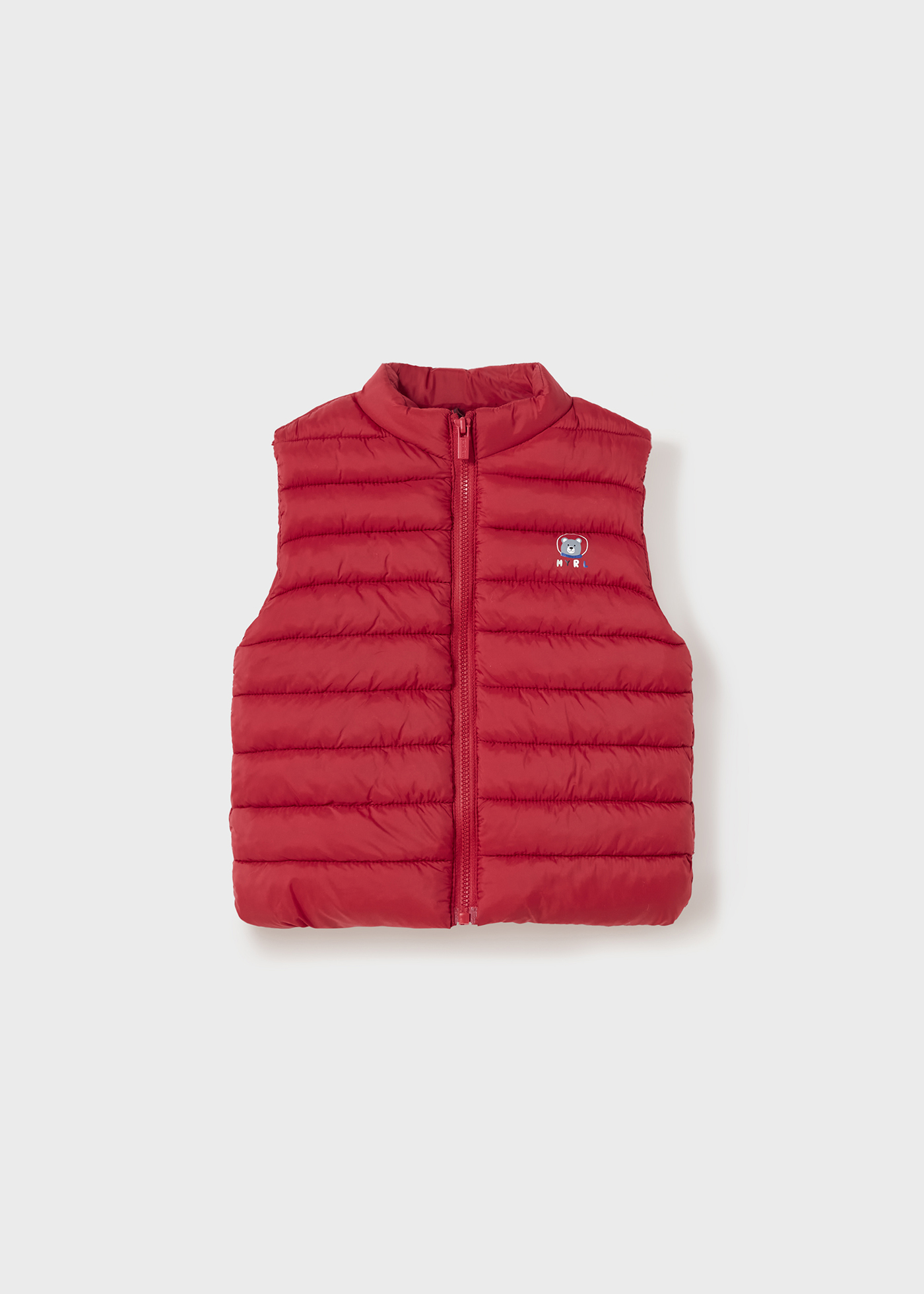 Conjunto de 3 peças com colete acolchoado para bebê
