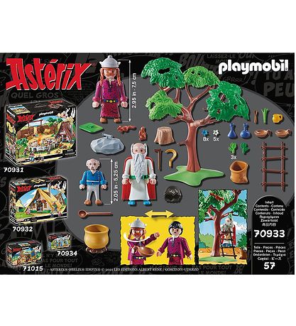 Playmobil Asterix - Miraculix mit Trank - 70933 - 57 Teile