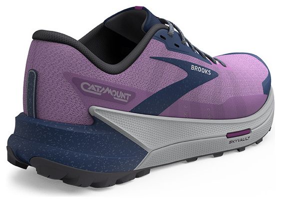 Chaussures Trail Brooks Catamount 2 Violet Bleu Femme