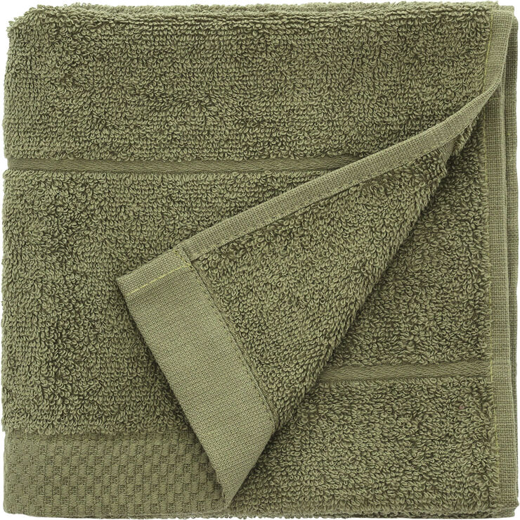 Södahl Vaskeklud 30x30 Line Olive Olive