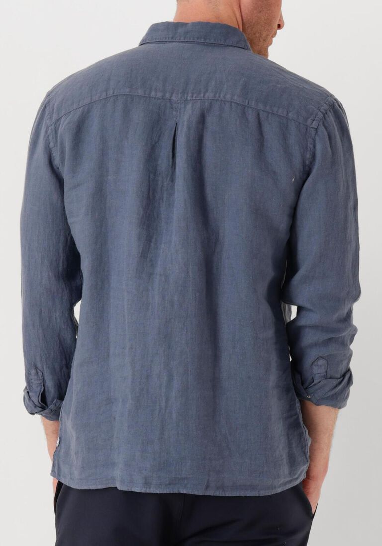 donkerblauwe the goodpeople casual overhemd soho