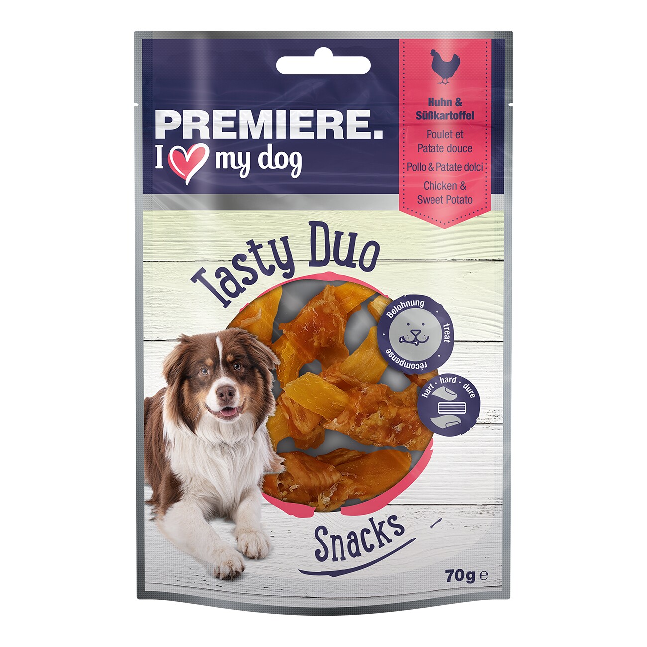 PREMIERE Tasty Duo Huhn mit Süßkartoffel 7x70g