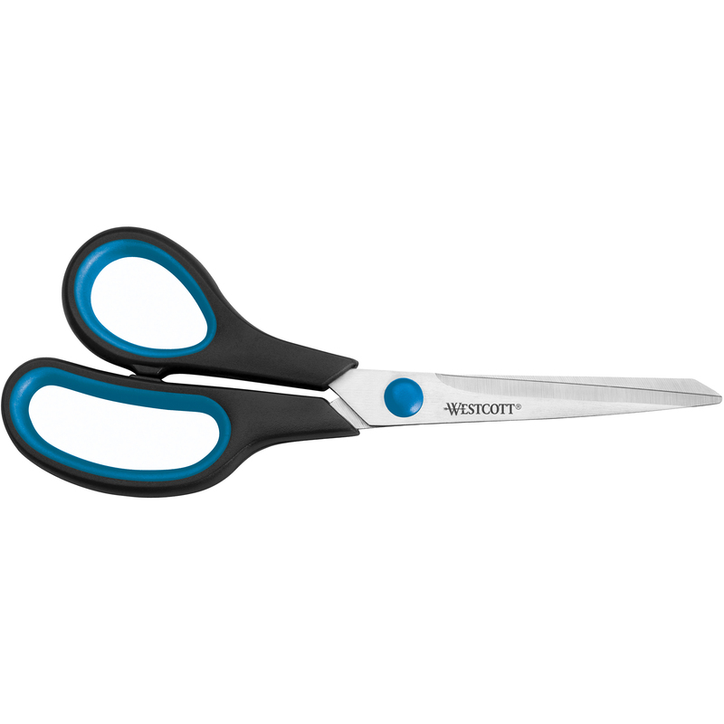 Westcott Schere Easy Grip, für Linkshänder, 21 cm