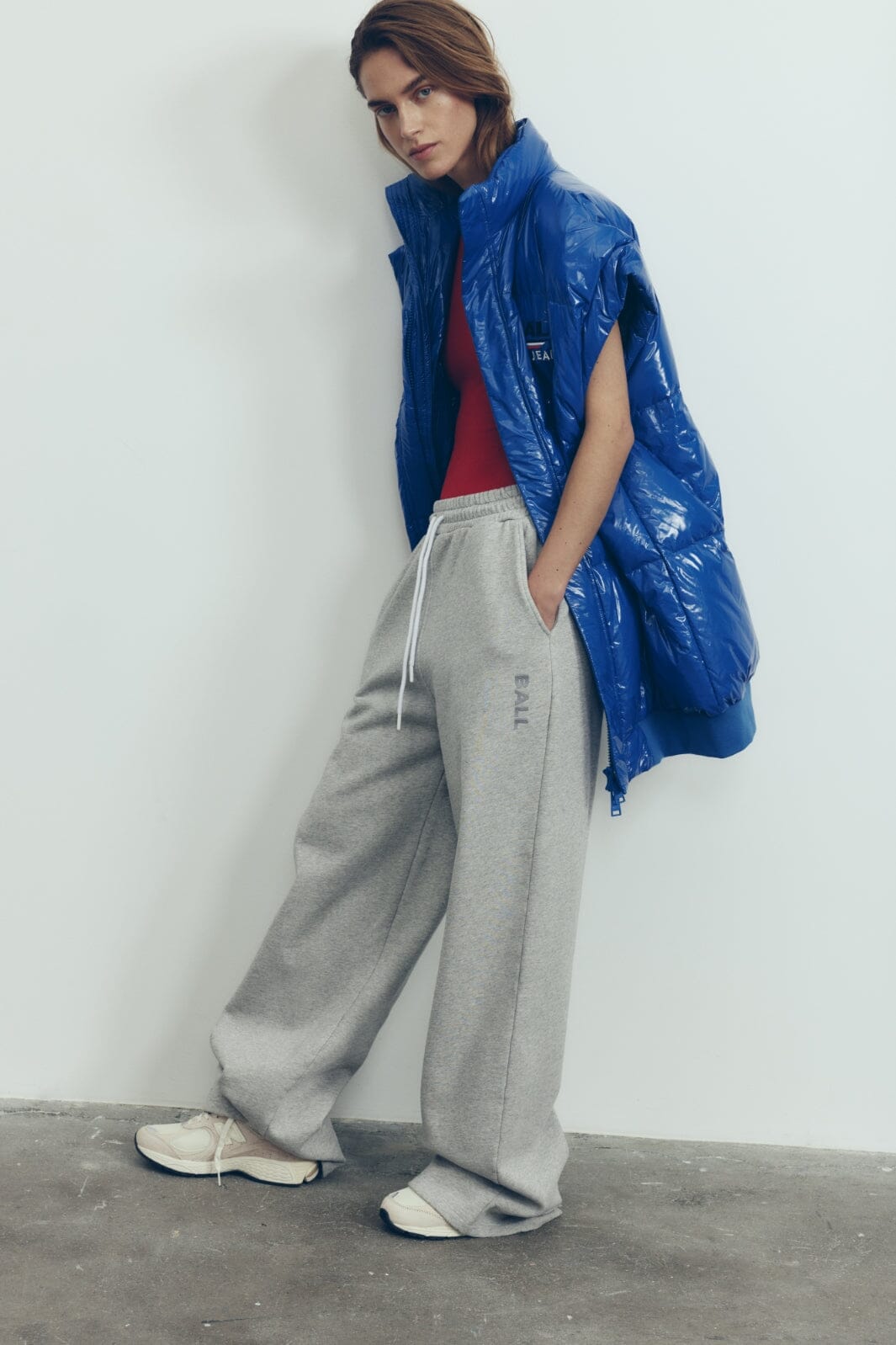 Ball Basimona Sweatpant 204054 medium grey melange