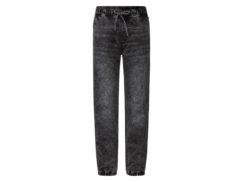 Dames denim joggingbroek