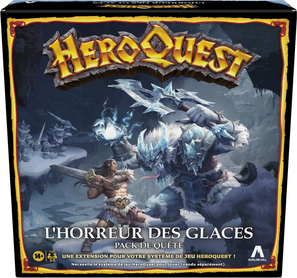 HEROQUEST L'HORREUR DES GLACES