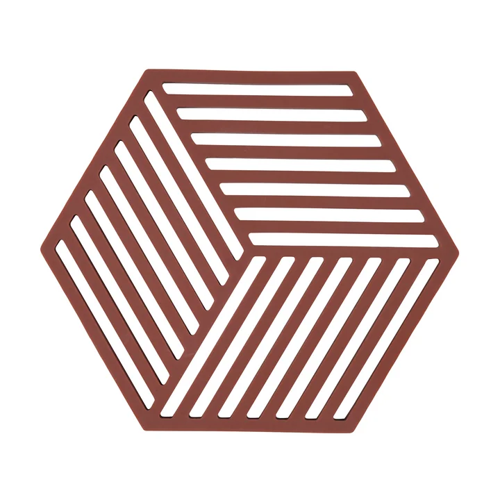 Zone Denmark - Hexagon Untersetzer, burgundy