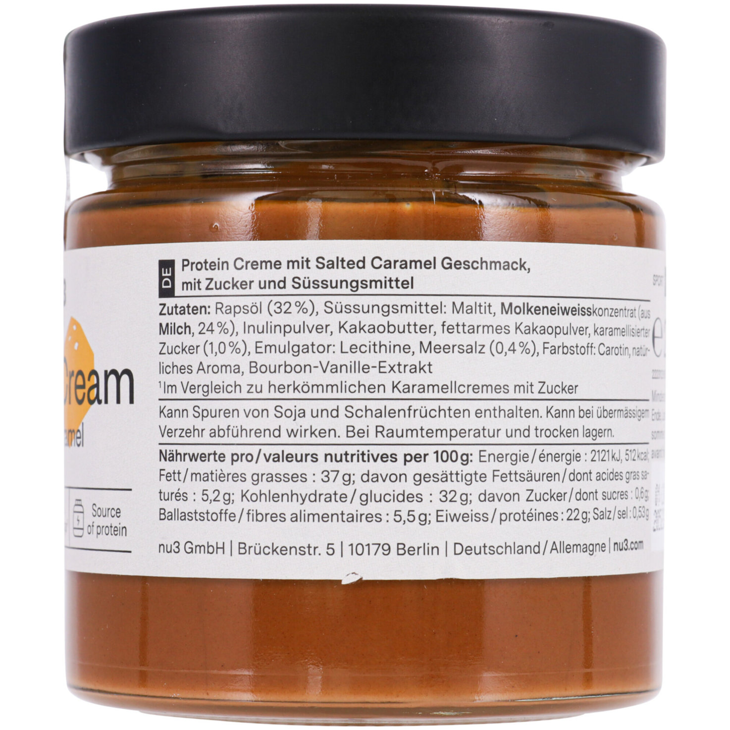 nu3 Protein Cream Salted Caramel