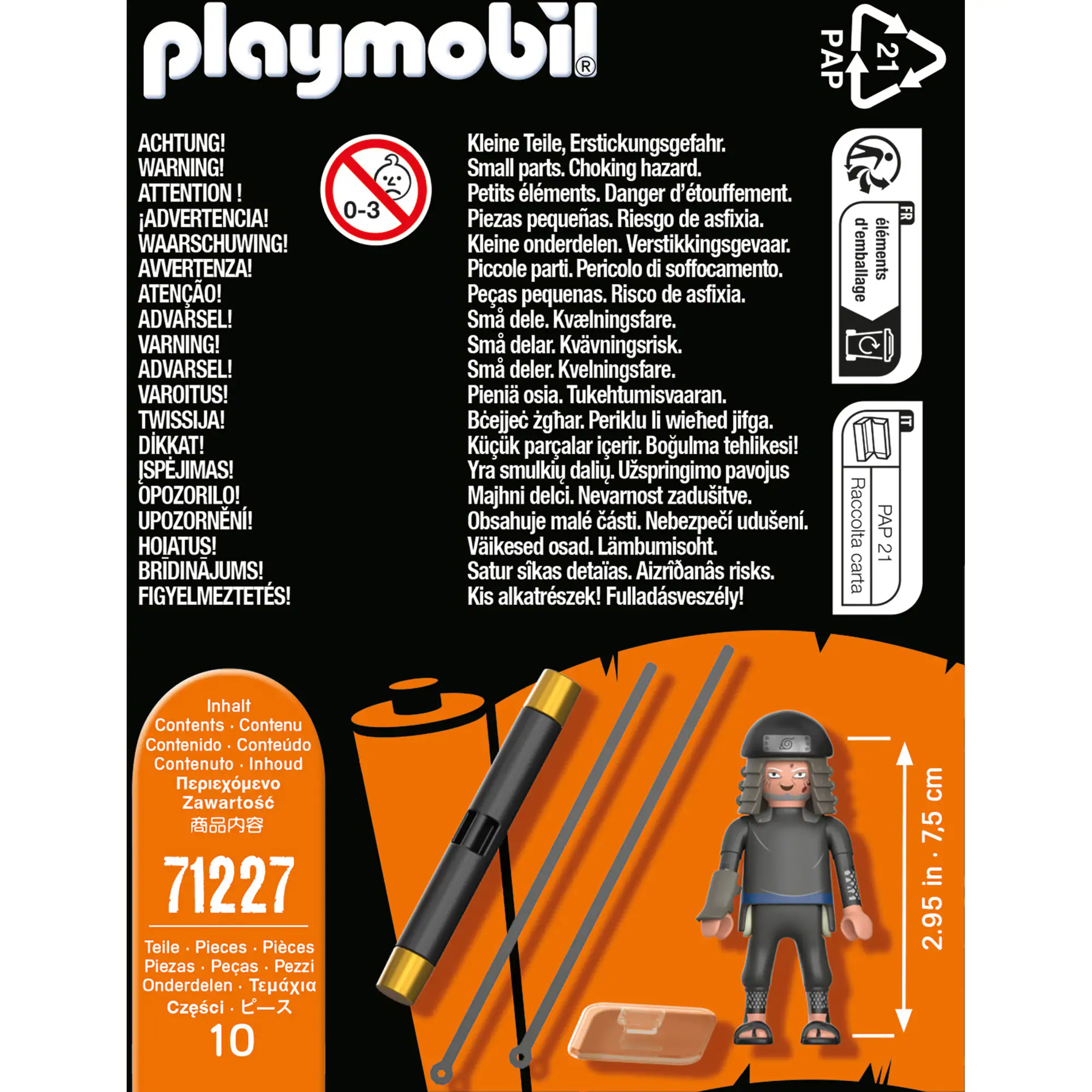 PLAYMOBIL Konstruktionsspielzeug Naruto Shippuden - Hiruzen