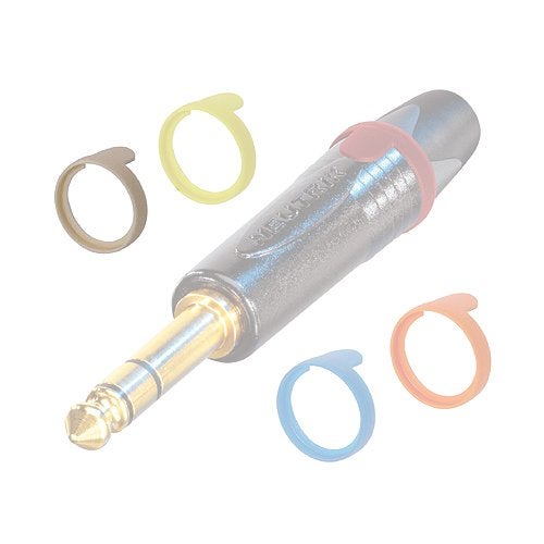 Neutrik PXR-8 kleur code ring grijs voor jackpluggen Neutrik PX-serie