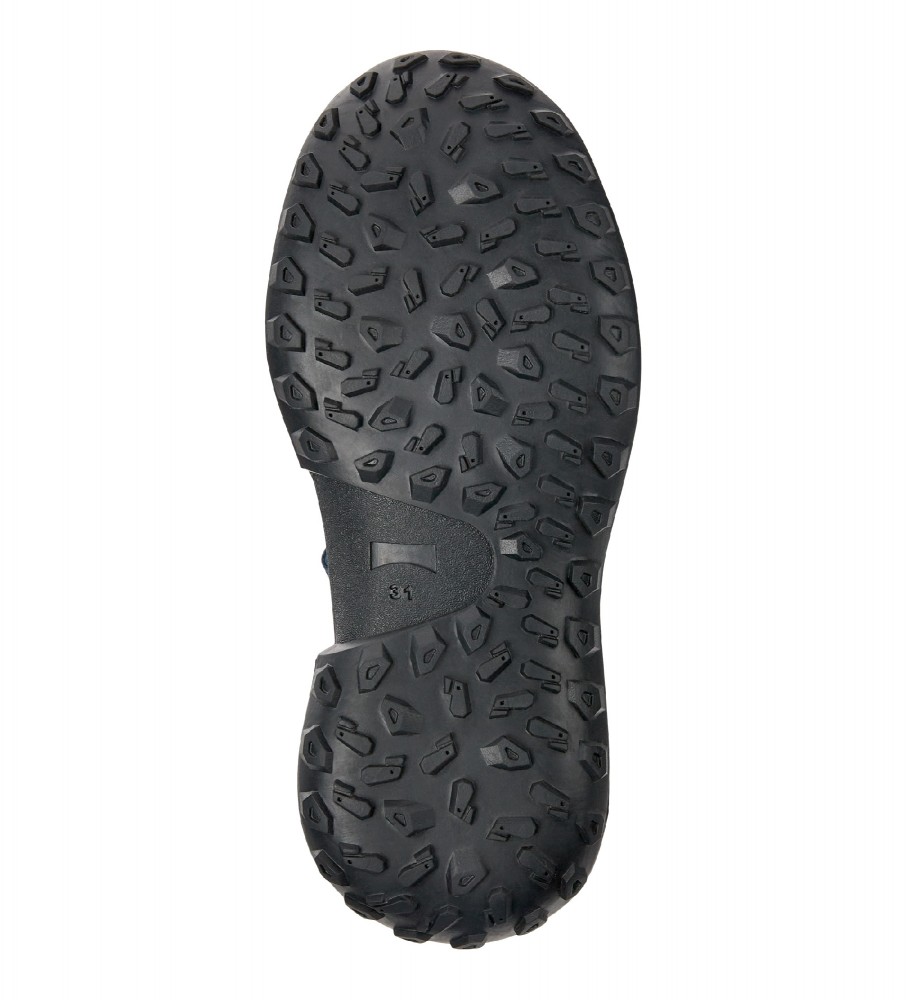 Botas de tornozelo Camper em couro azul marinho