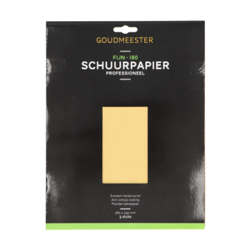 Goudmeester schuurpapier P180
