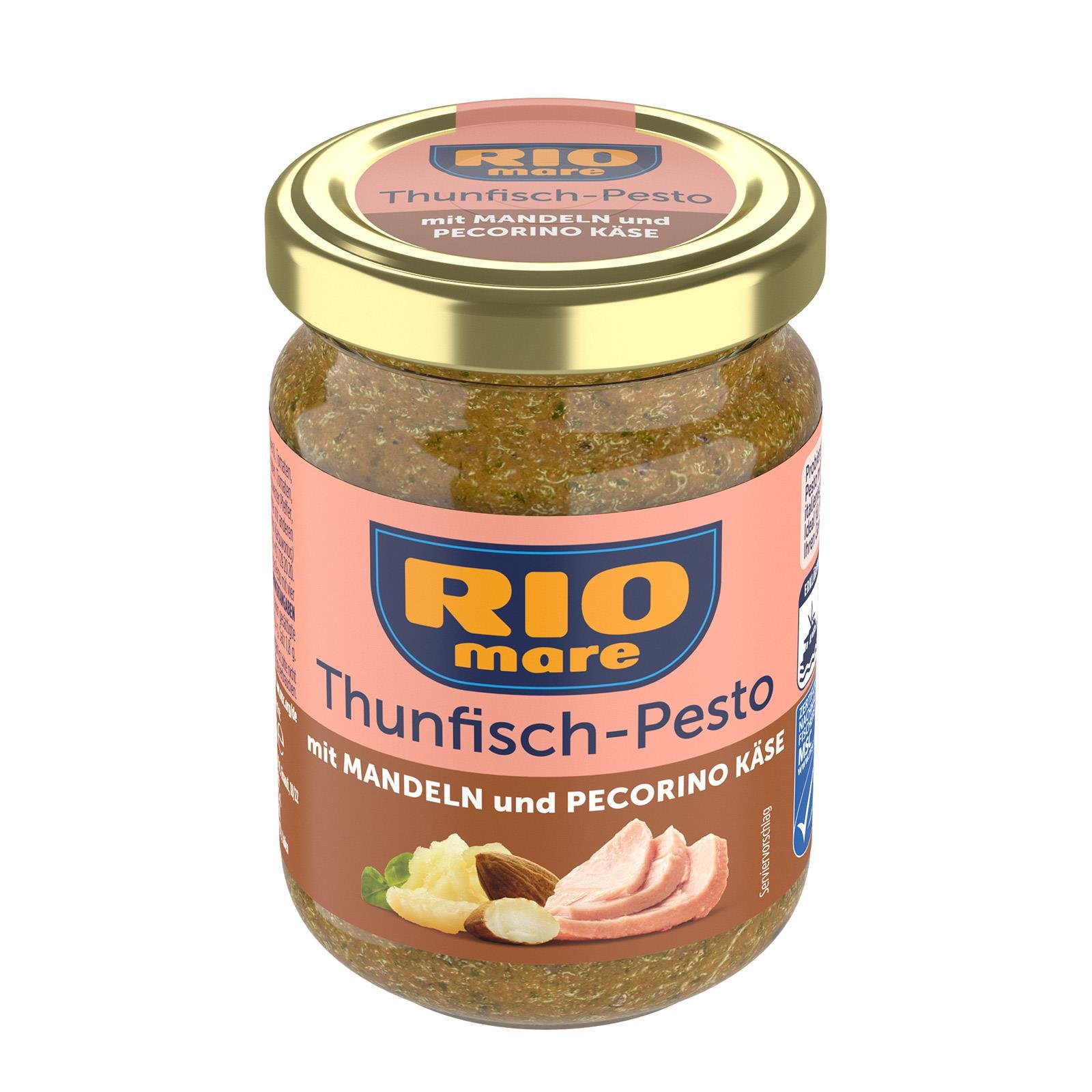 Rio Mare Thunfisch Pesto Mandeln Käse
