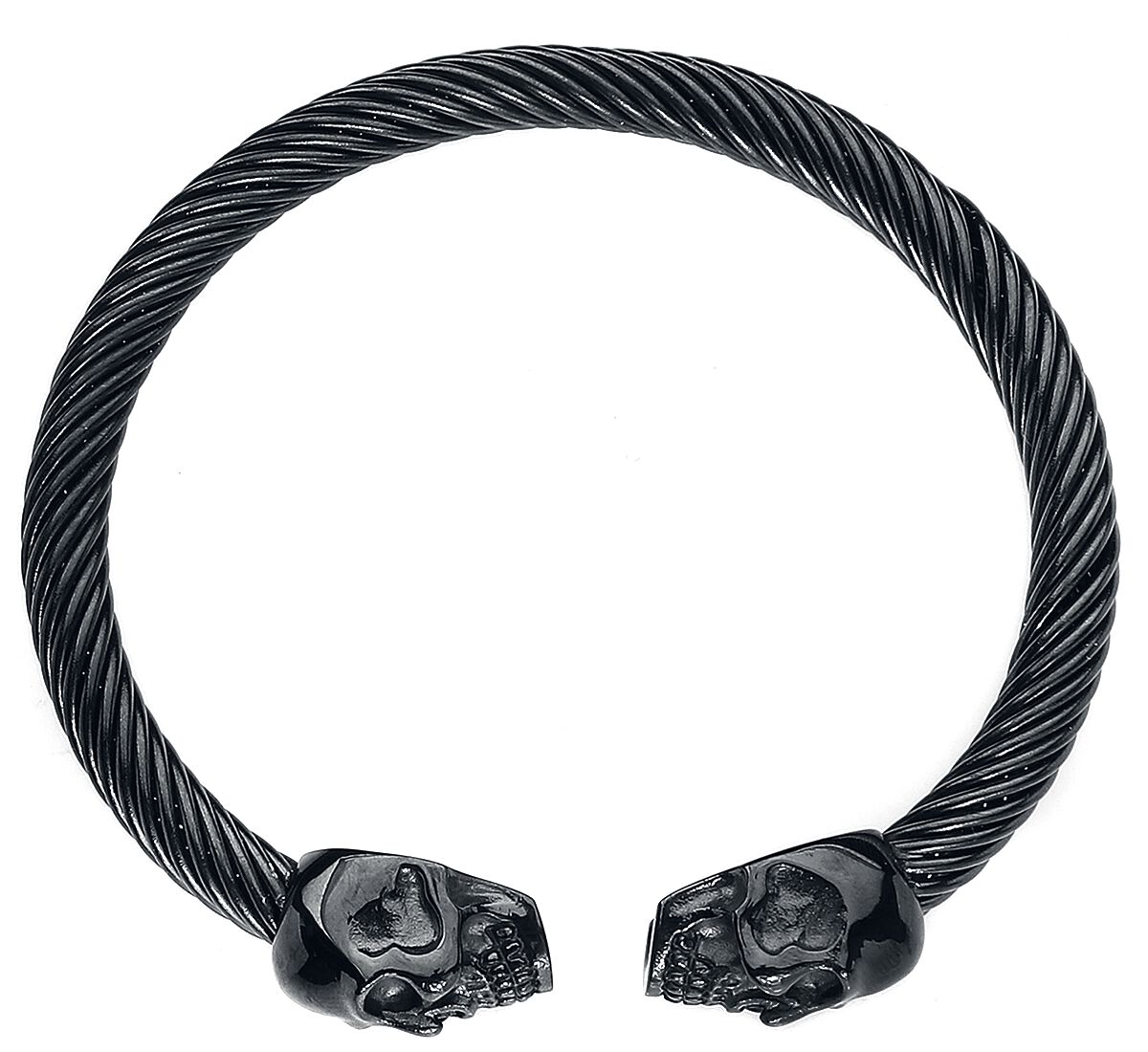 Double skull | etNox hard and heavy Bracelet