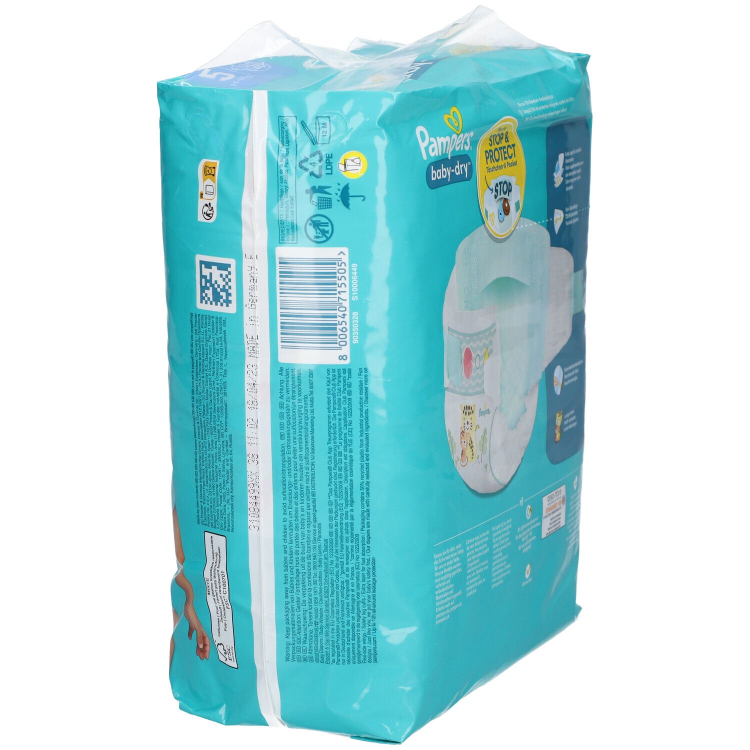 PAMPERS Baby Dry Gr.5 junior 11-16kg Singlep.
