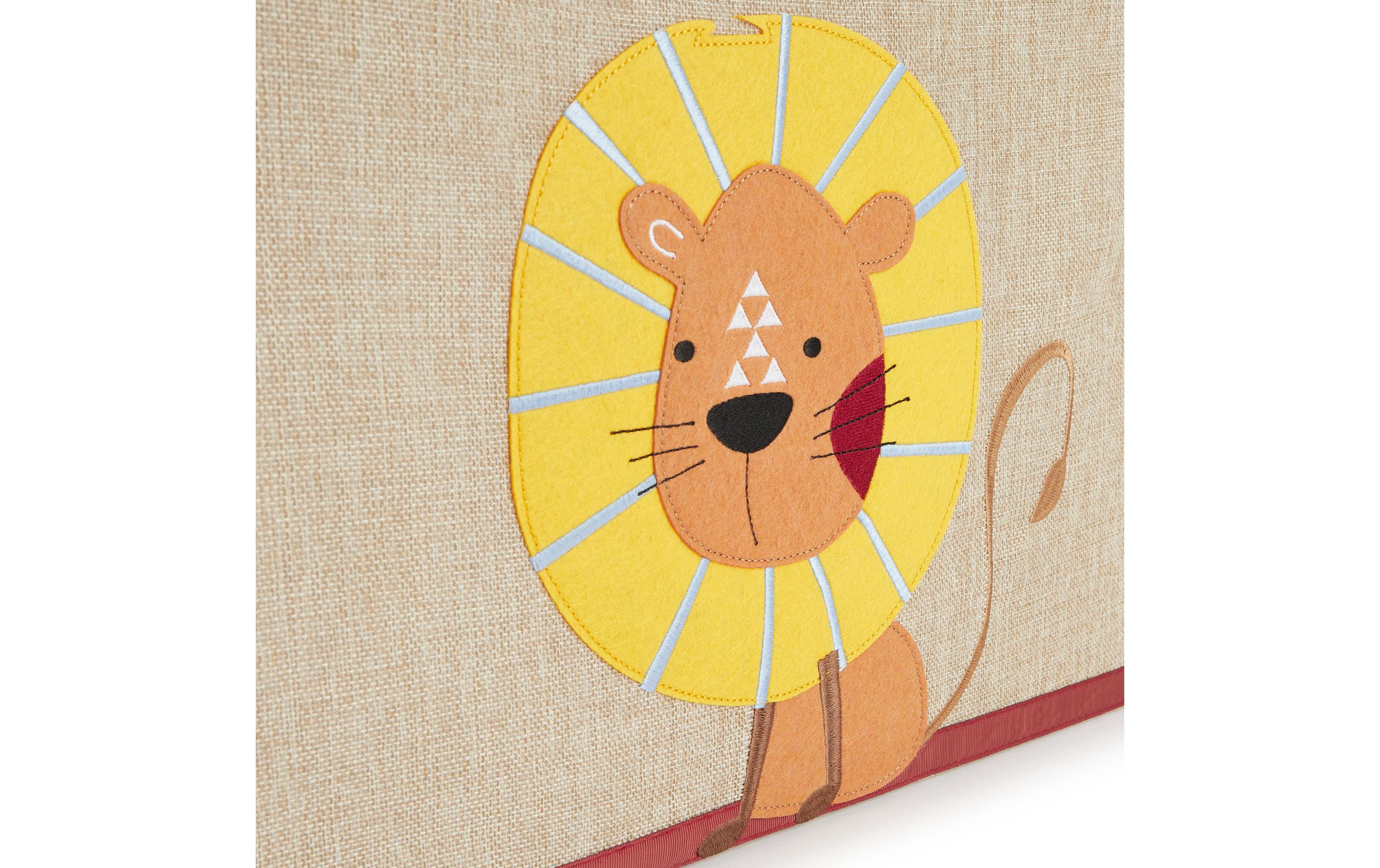 Spielzeugbox Löwe 36 x 36 x 51 cmAufbewahrungsbox mit Deckel